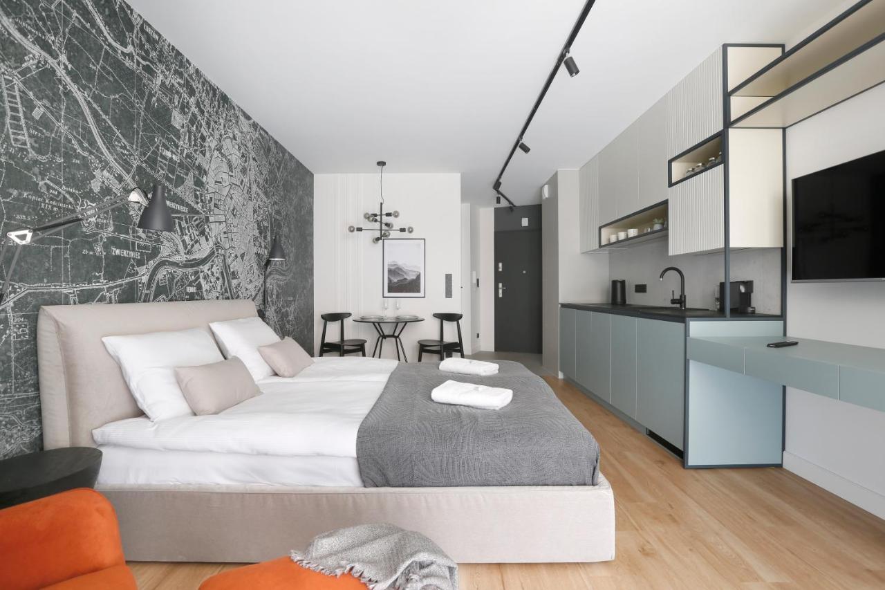 Deluxe Studio Cracow Arianska By Noclegi Renters Krakow Ngoại thất bức ảnh